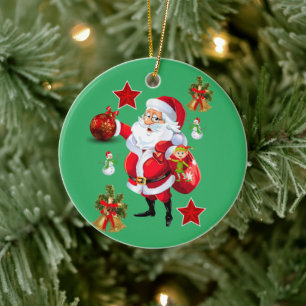 Ornement du Cercle de Noël, Snowman