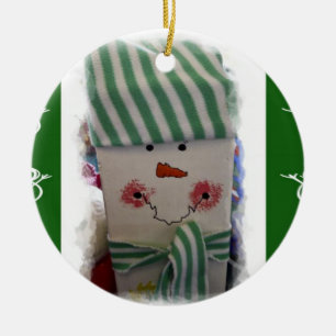 Ornement du Cercle de Noël, Snowman