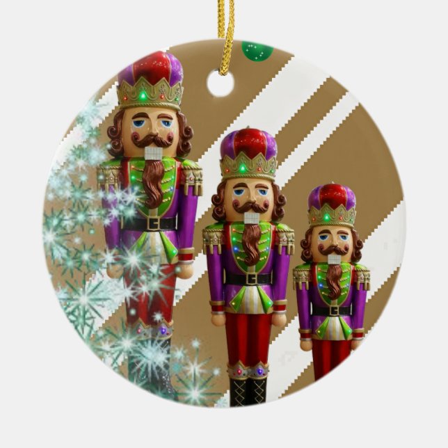 Ornement du cercle de Noël, soldat (Devant)