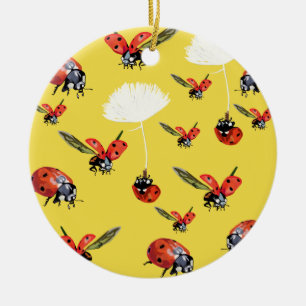 Ornement du cercle des Ladybirds