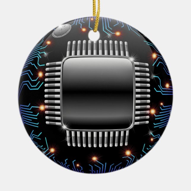 Ornement du circuit électronique de la carte mère (Devant)
