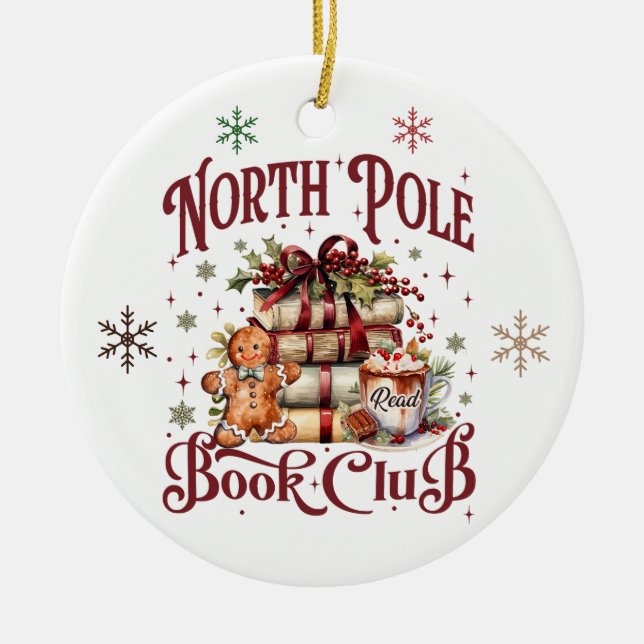 Ornement du Club du livre du Pôle Nord (Devant)
