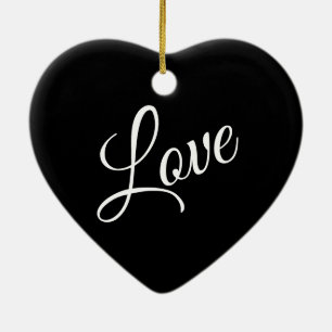 Ornement du coeur de la lune