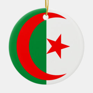 ornement du drapeau algérie