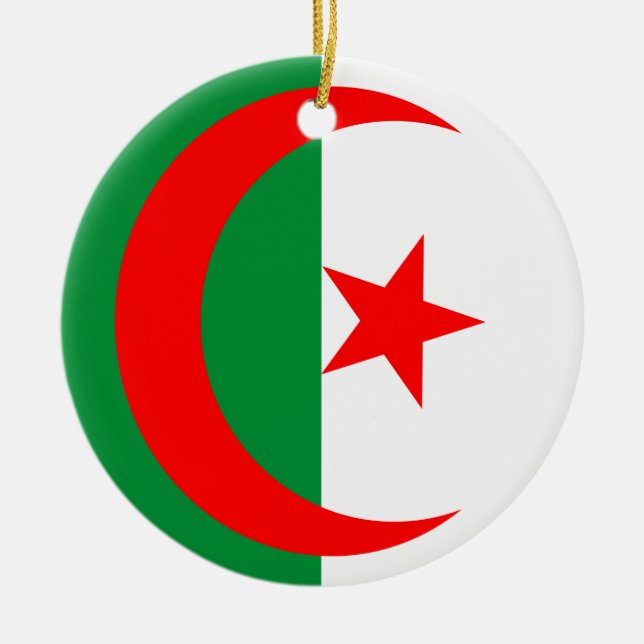 ornement du drapeau algérie (Devant)