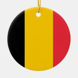 Ornement du drapeau de Belgique