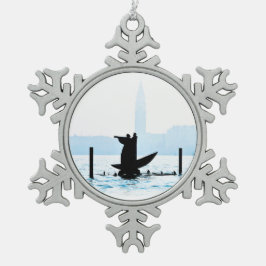 ORNEMENT DU Flocon D'EAU À MAIN GUIDANT