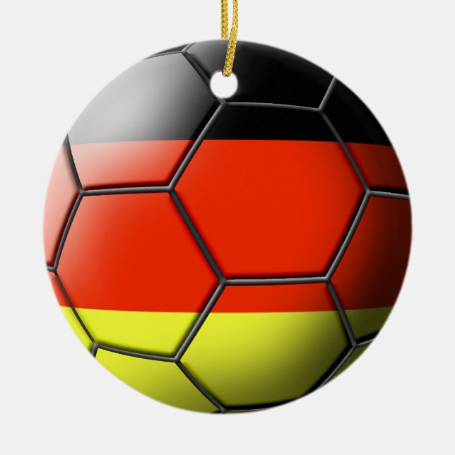 Ornement du football de l'Allemagne (Devant)