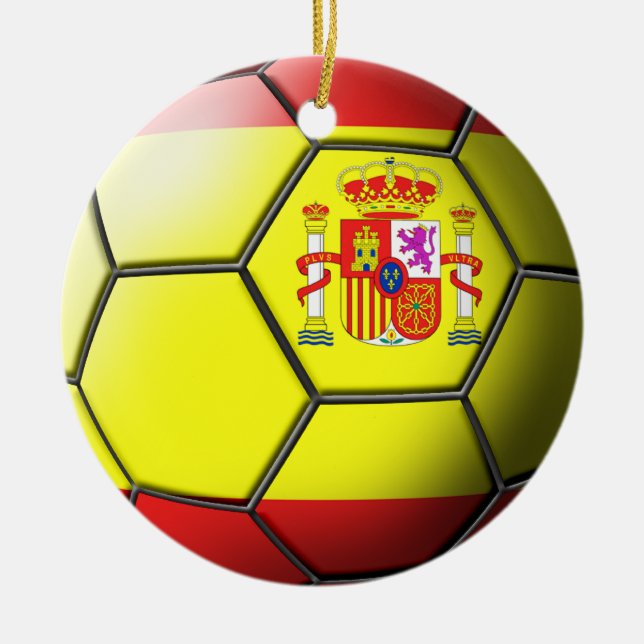 Ornement du football de l'Espagne (Devant)
