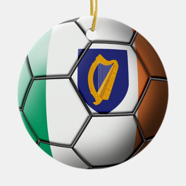 Ornement du football de l'Irlande (Devant)