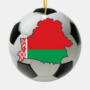 Ornement du football du football du Belarus