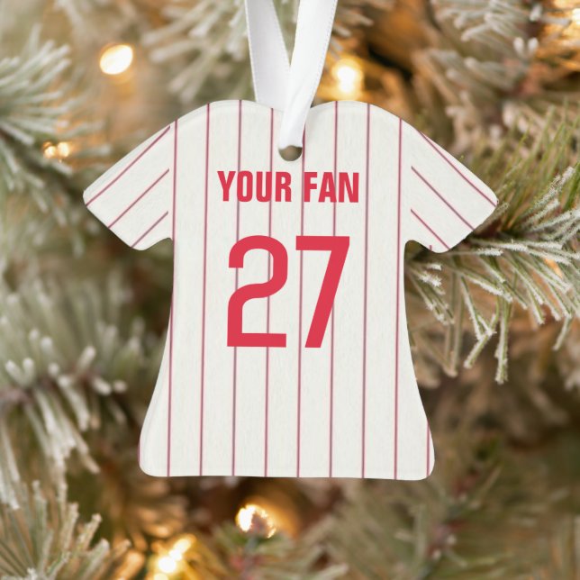 Ornement du Jersey de base-ball de Philadelphie (Arbre)
