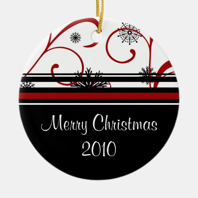Ornement du Joyeux Noël 2010 (Devant)