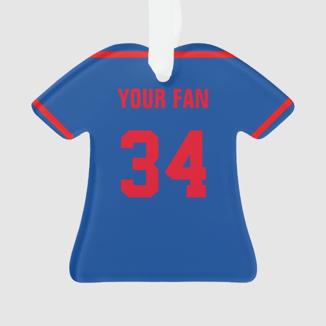 Ornement du New York National Baseball Jersey (devant)