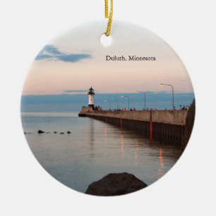 Ornement du nord Duluth, manganèse de lumière de