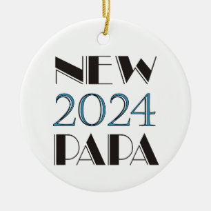 Ornement du Nouveau Papa 2024