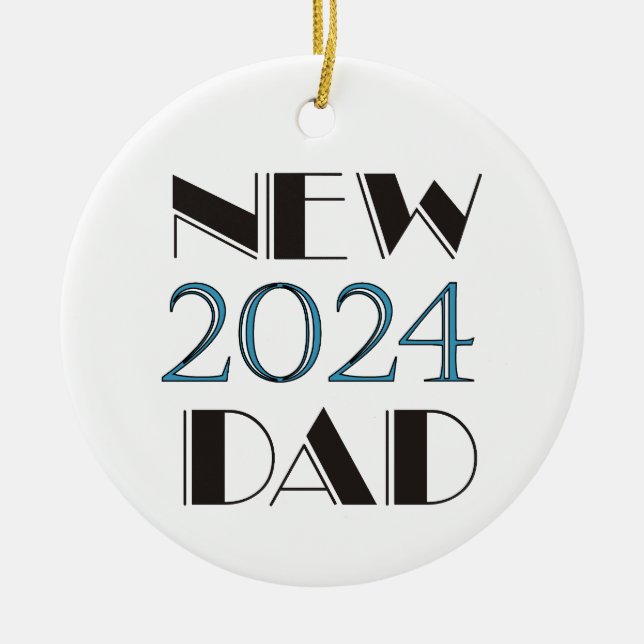 Ornement du Nouveau Père 2024 (Devant)
