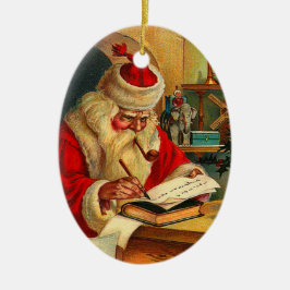 Ornement du Père Noël victorien