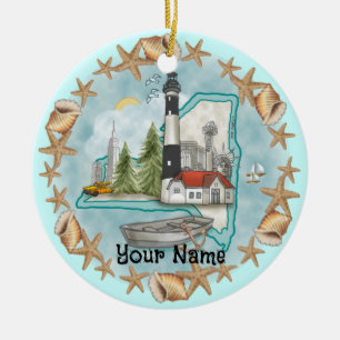 Ornement du phare de New York Shells
