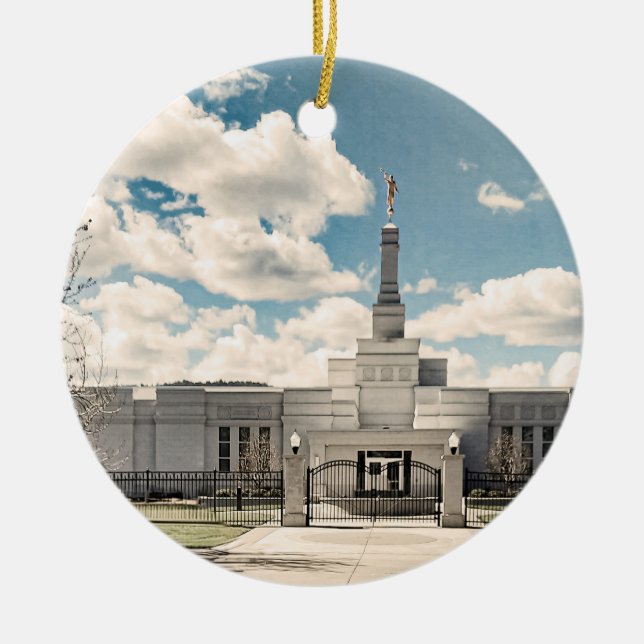 Ornement du temple de Medford Oregon (Devant)