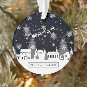 Ornement du village de Noël