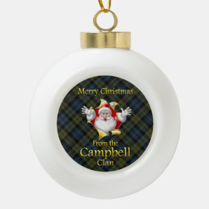 Ornement écossais de Noël de Campbell de clan