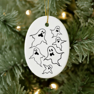 Ornement Éffrayant d'Halloween Ghosts