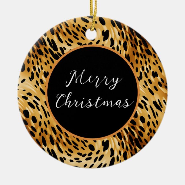 Ornement Empreinte de léopard (Devant)