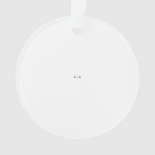 Ornement en acrylique, Ornement en cercle en acryl