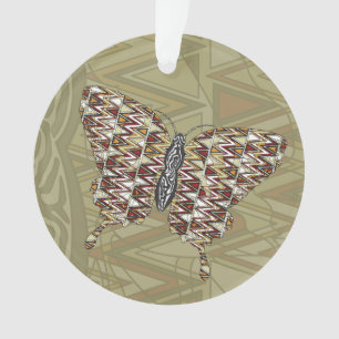 Ornement en acrylique Papillon africain