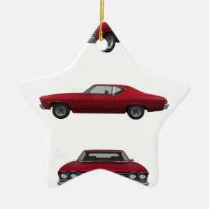 Ornement En Céramique 1968 Chevelle SS: