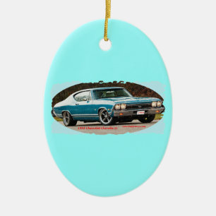 Ornement En Céramique 1968_Chevrolet_Chevelle_SS