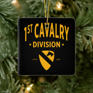 Ornement En Céramique 1re division de cavalerie - Première équipe États-