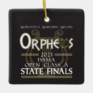 Ornement En Céramique 2021 Noblesville Marching Millers - Finales de l'É