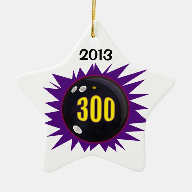 Ornement En Céramique 300 games (Devant)