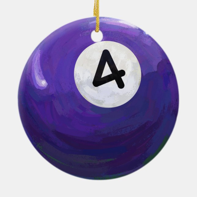 Ornement En Céramique 4 balles (Dos)