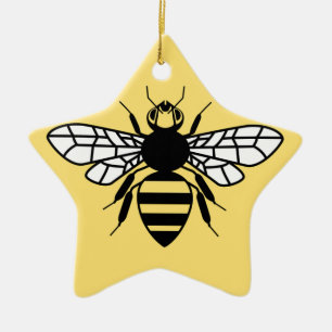Ornement En Céramique Abeille de Manchester