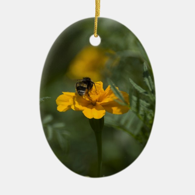 Ornement En Céramique Abeille en haut (Devant)