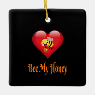 Ornement En Céramique Abeille Mon Miel Sauvez Le Cadeau Abeilles