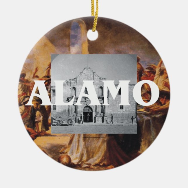 Ornement En Céramique ABH Alamo (Devant)