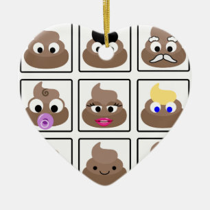 Ornement En Céramique Afficher plusieurs faces