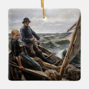 Ornement En Céramique Albert Edelfeel - En mer