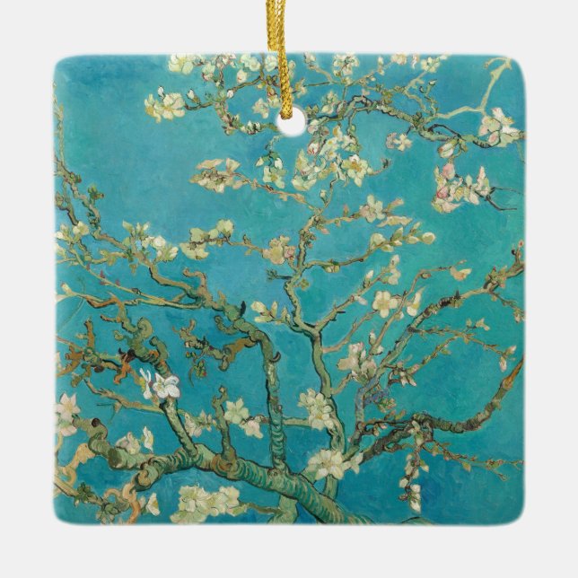 Ornement En Céramique Almond Blossom, 1890 par Vincent van Gogh (Devant)