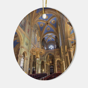 Ornement En Céramique Altlerchenfelder Kirche Wien Österreich