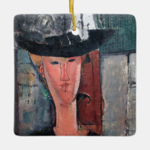 Ornement En Céramique Amedeo Modigliani - Madame Pompadour