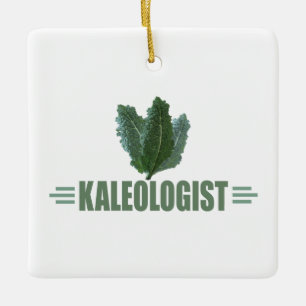 Ornement En Céramique Amour drôle de Kale