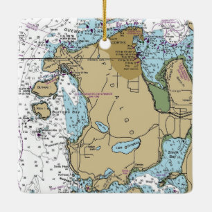 Ornement En Céramique Anacortes WA Fidalgo