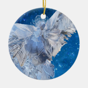 Ornement En Céramique Ange en cristal
