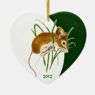 Ornement En Céramique Animal de petite souris de petite souris