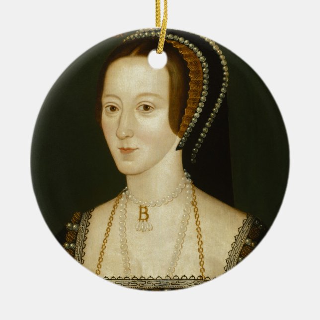 Ornement En Céramique Anne Boleyn (Devant)